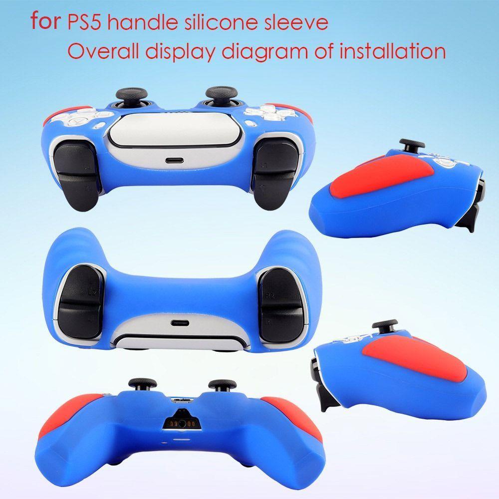 POPULAR Populer Case Pelindung Anti-drop Aksesoris Gamepad Soft Protect Shell Untuk PS5