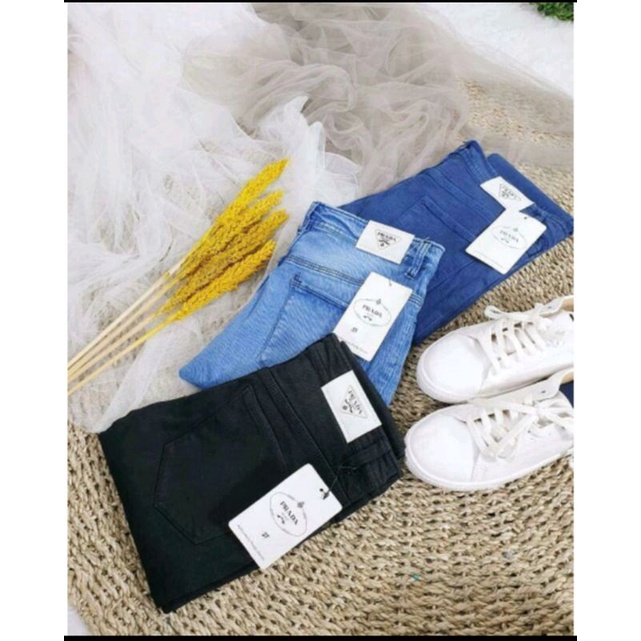 CELANA SOFT JEANS CEWEK SKINNY PENSIL