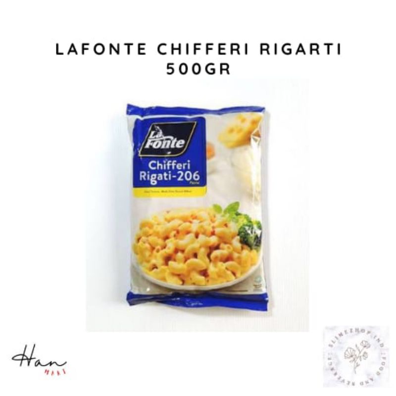 

LA FONTE MACARONI RIGATI 500GR