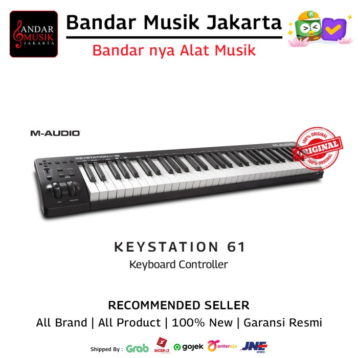 M-AUDIO KEYSTATION 61 MK3 KEYBOARD CONTROLLER