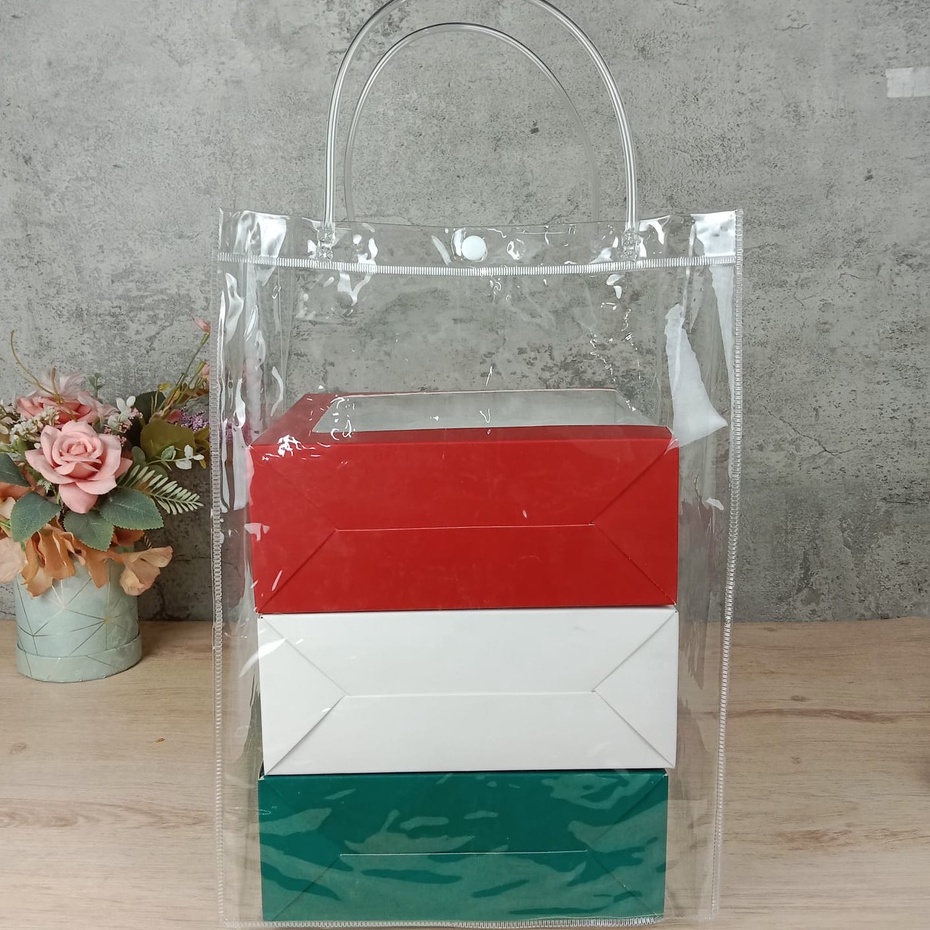 

tas hajatan mika souvenir 23x23 full mika / Tas Mika PVC Transparan / tas hajatan mika souvenir 23x23 full mika / Tas Mika PVC Polos / Goodiebag Hampers Souvenir Ulang Tahun Transparant Bening Murah | AC16