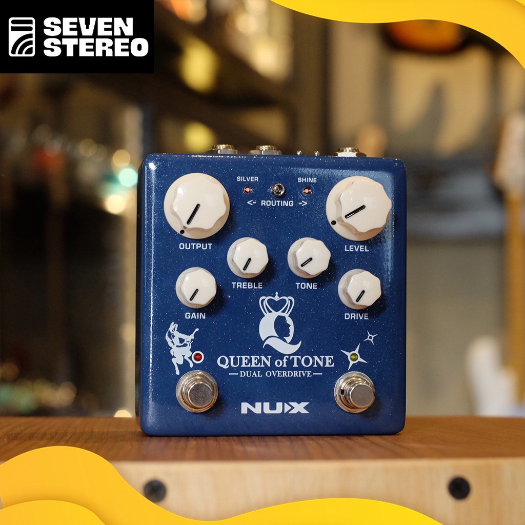 Nux NDO6 NDO-6 NDO 6 Queen Of Tone Dual Overdrive