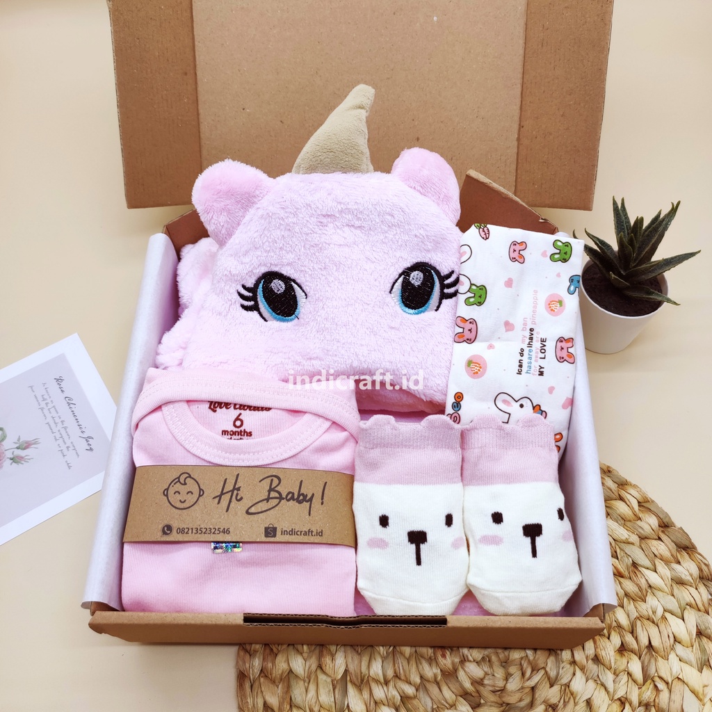 Hampers Bayi New Born Laki-Laki Perempuan / Baby Gift Set / Kado Bayi Cewek Cowok Baru Lahir