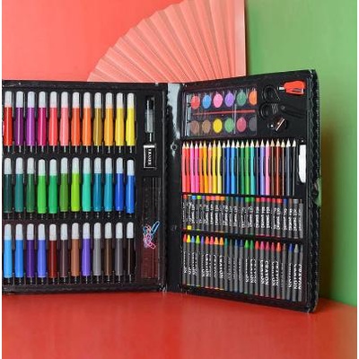 

Super Mega Art Set Anak 150pcs Spidol Crayon / Set Menggambar