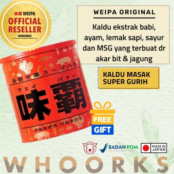 

WEIPA all purpose seasoning PREMIUM ORI JEPANG 1KG bumbu masak broth