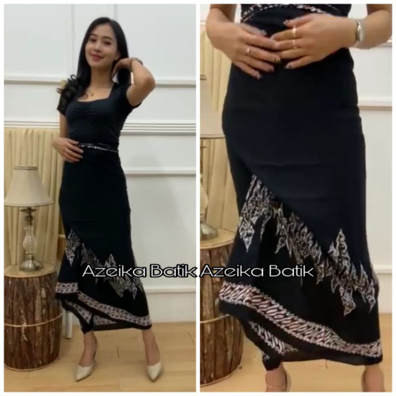 Rok Lilit Batik Modern Rok Kebaya Bawahan Batik Rok Lilit Kondangan Rok Batik Tali