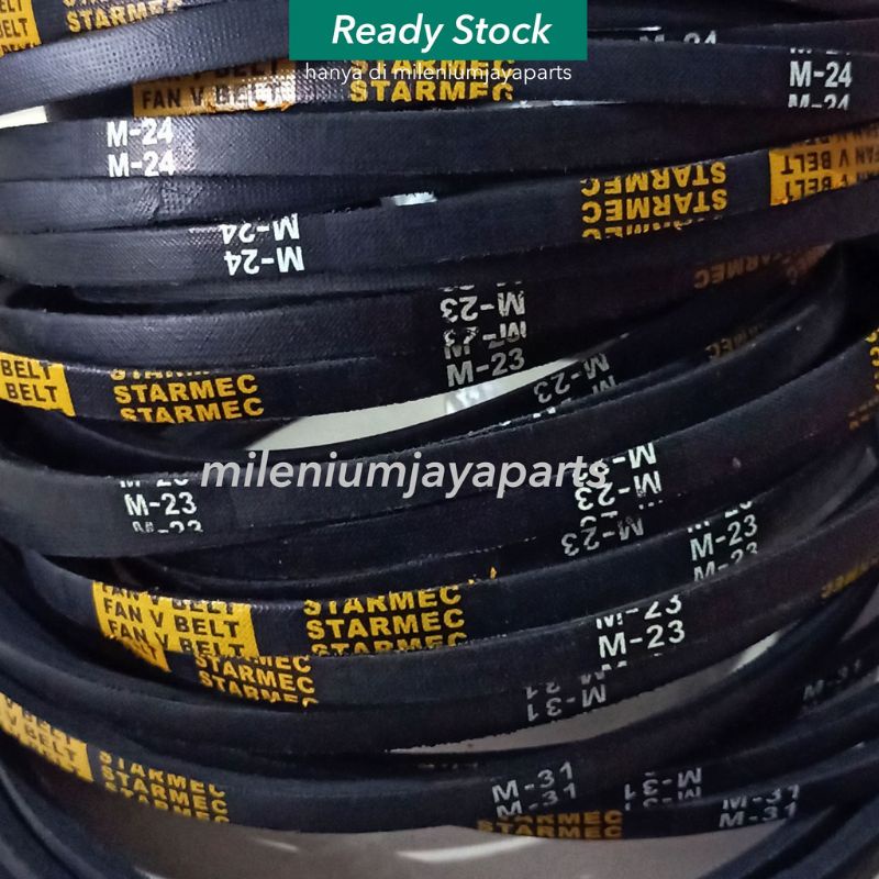 VANBELT KARET V BELT UNTUK MESIN CUCI MULTI SEMUA UKURAN M18-34 LENGKAP