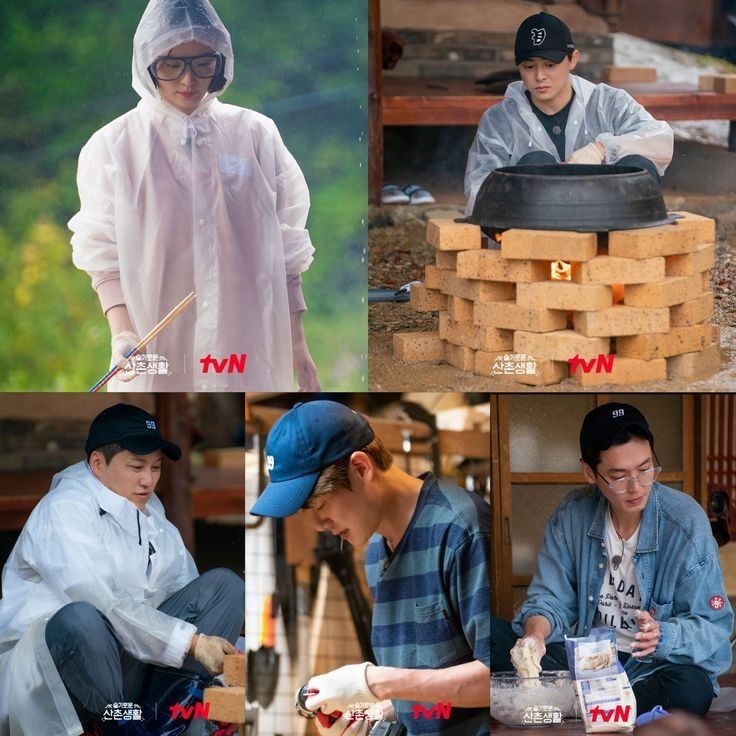 JAH4 - Jas Hujan Eva Transparan Tebal Dewasa Dan Anak Korean Poncho - Putih