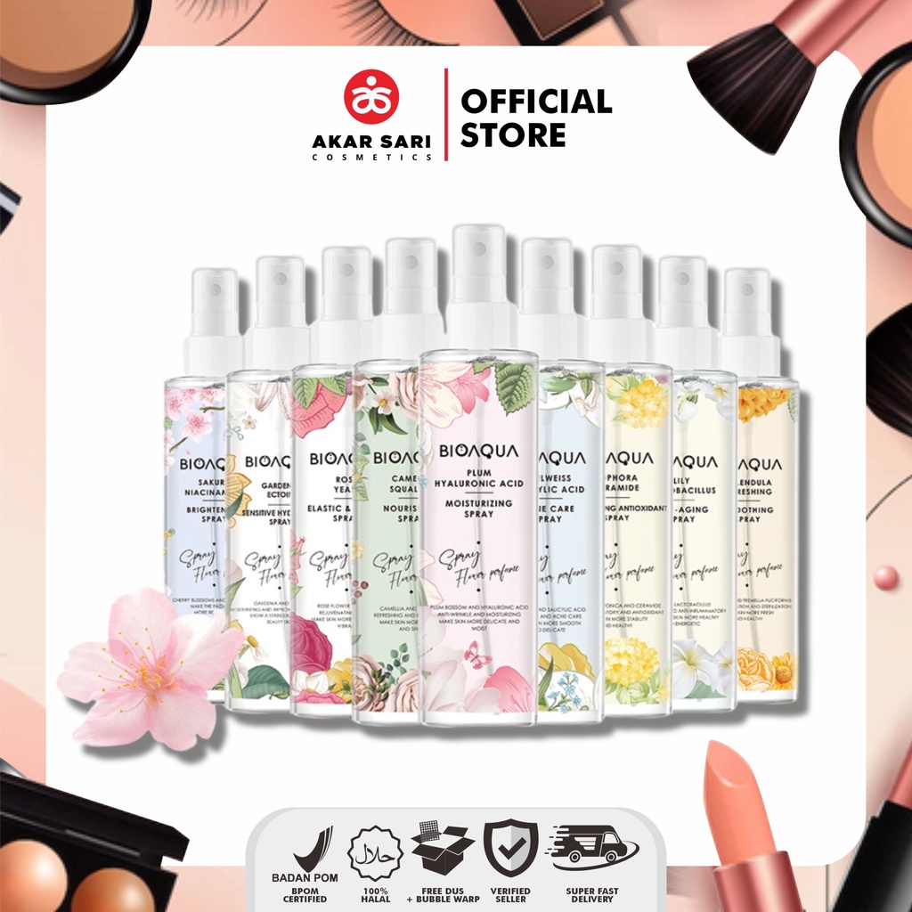 Jual BIOAQUA FACE MIST SPRAY - 150 ml | Shopee Indonesia