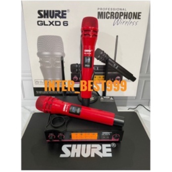 MIC WIRELESS SHURE URD11  / SHURE ULX-9 NEW SERIES / SHURE GLXD 6 / SHURE URD 11 PLUS FREE KOPER