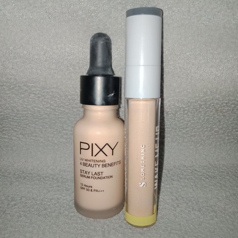 (Preloved) PIXY Serum Foundation & SOMETHINC Concealer