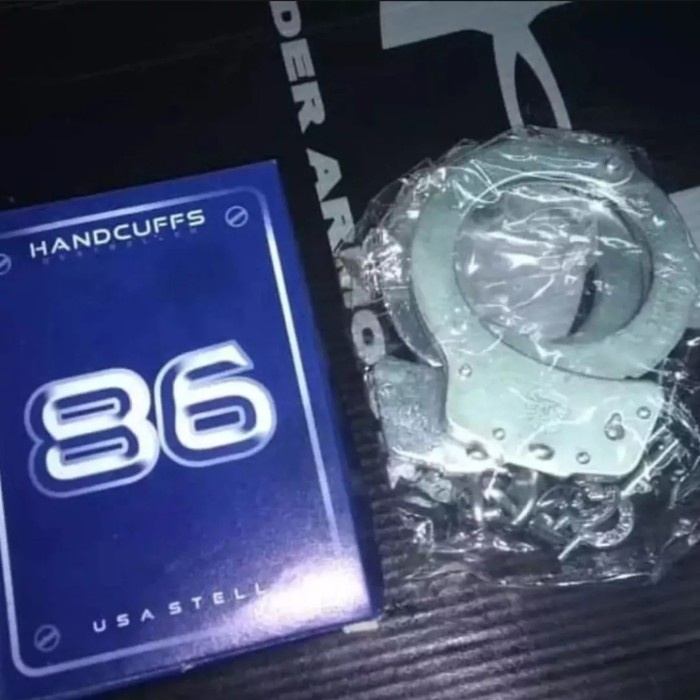 HANDCUFFS BORGOL TANGAN USA 86
