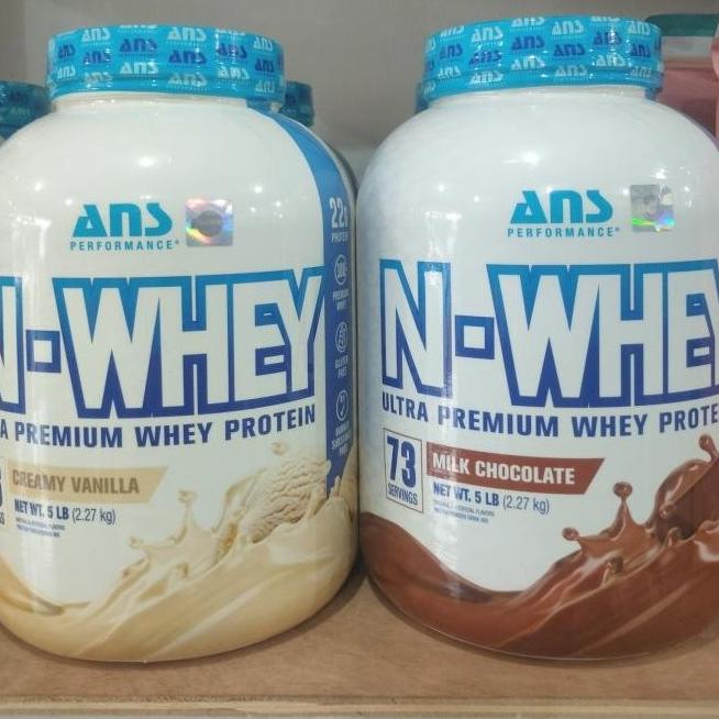 READY STOCK ANS N-WHEY PROTEIN 5 LBS BPOM N WHEY NWHEY SUSU FITNESS DG464556F