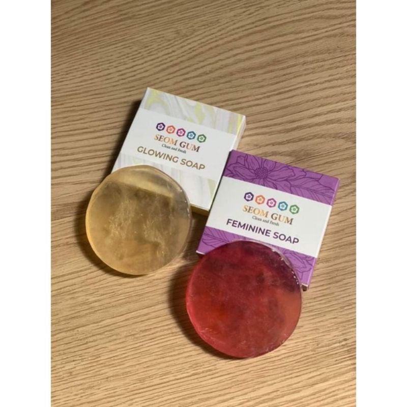 

SEOM GUM FEMININE SOAP/ GLOWING SOAP BESTSELLER