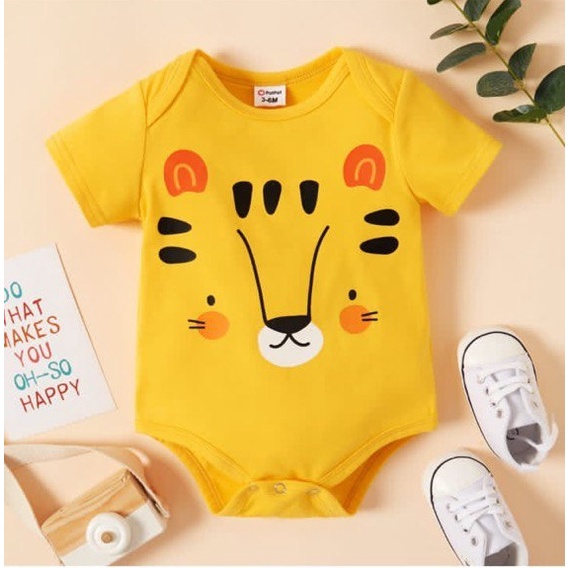 BabyGo Jumper bayi motif Animal / Binatang / Safari [MOTIF 5] / Baju bayi laki laki perempuan motif SAFARI