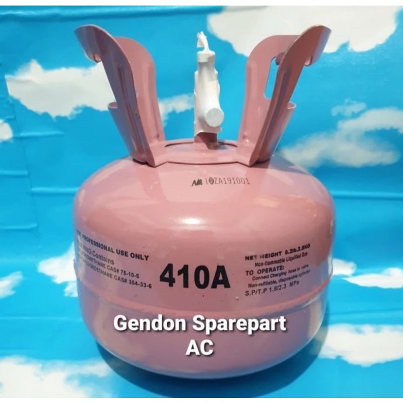 Free on AC R 410a 2,8 Kg Tabung Kecil R410 Segel