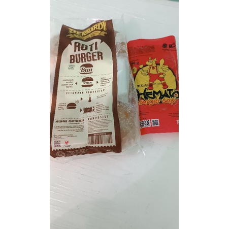 paket burger bernardi dan smoke beef hemato