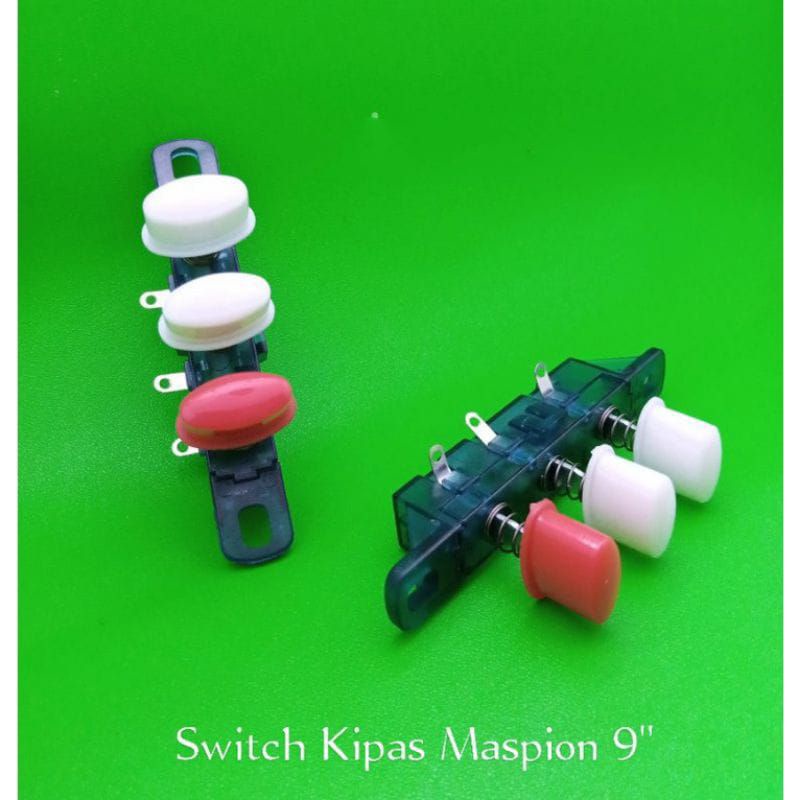 SWIT SAKLAR TOMBOL  ON OF  SWITCH KIPAS ANGIN 9&quot; MASPION