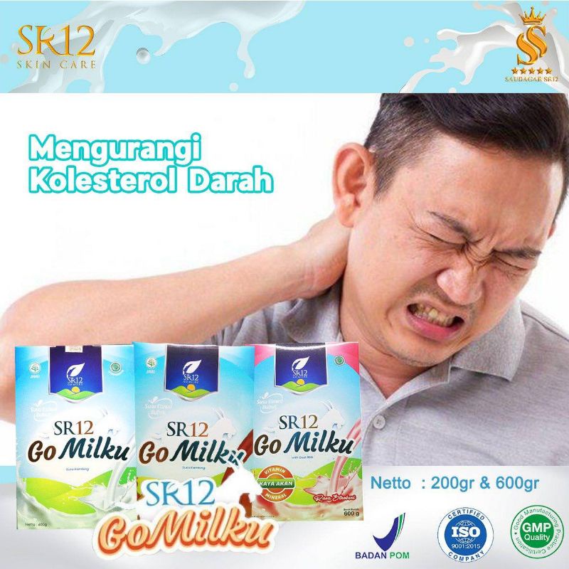 

SR12 Gomilku susu kesehatan untuk menurunkan kolesterol dan hipertensi Susu kambing etawa ekstrak dau kelor dan ikan gabus - 200gr