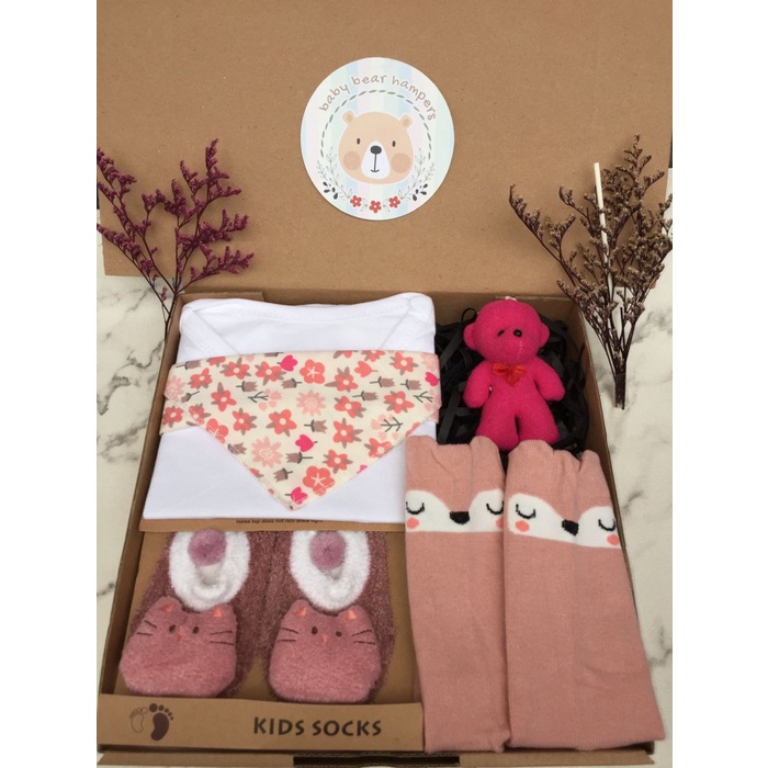 

(COD) BB16- Hampers Bayi /Baby Gift / Kado Bayi / Kado Lahiran / kado anak - Dreamy pink