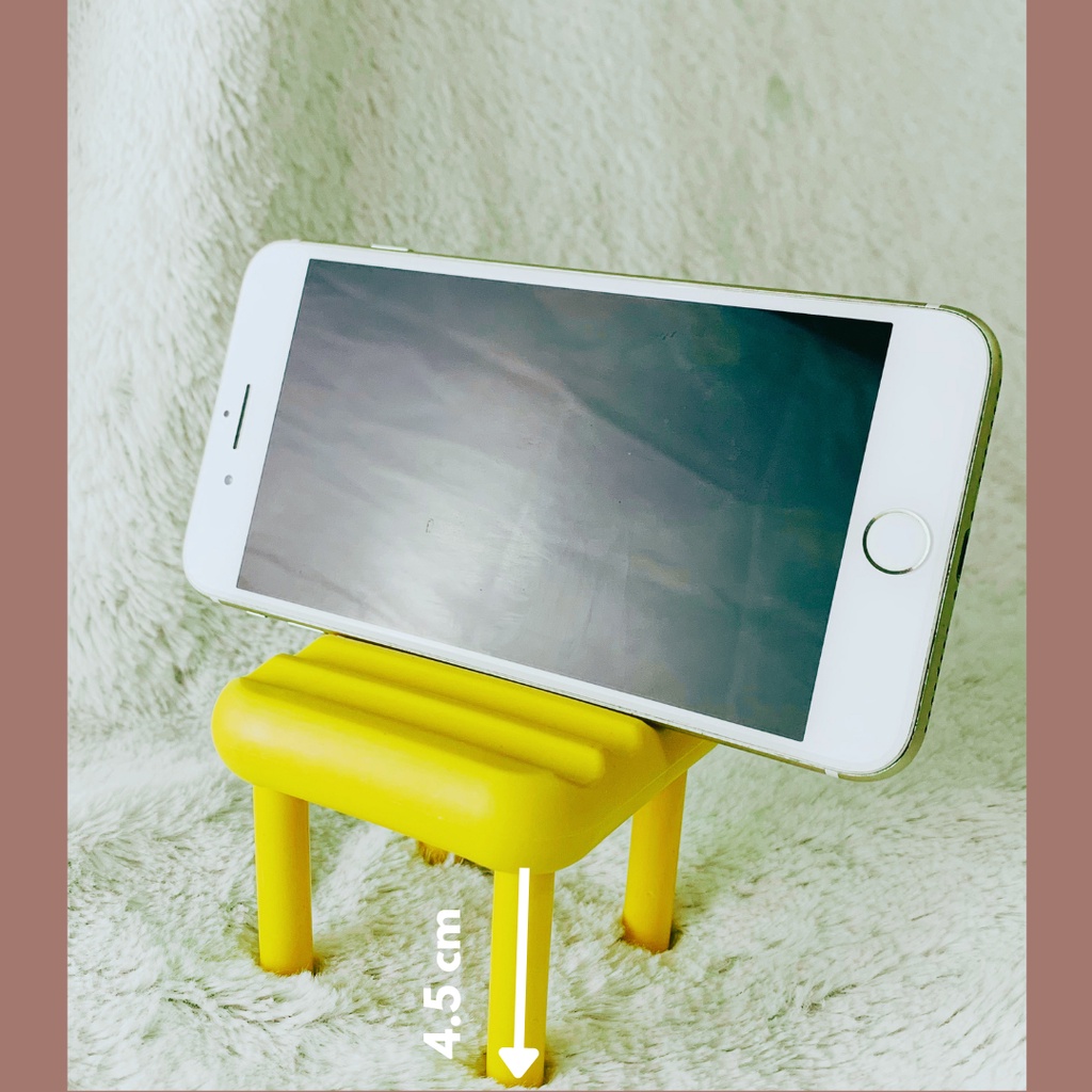 BOLOGROSIR[SHB] Stand Holder Bangku / Stand Handphone Model Bangku Kursi / Phone Holder Kursi / Standing HP