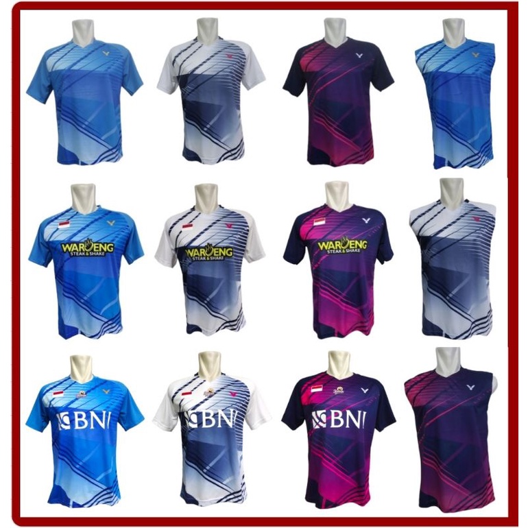 Seragam Badminton Japan Open 2022 / Kaos Atasan Baju Seragam Jersey Dewasa Bulutangkis Badminton Kaos Mohammad Ahsan Hendra Setiawan The Daddies Waroenk Steak / Baju Olahraga Bulutangkis Greysia Polii Apriyani Rahayu Praven Melati Pramel V142