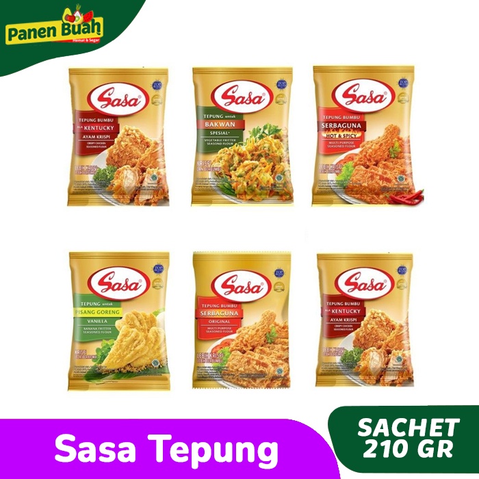 

Sasa Tepung Bumbu Serbaguna (Per 210 Gr All Variant)