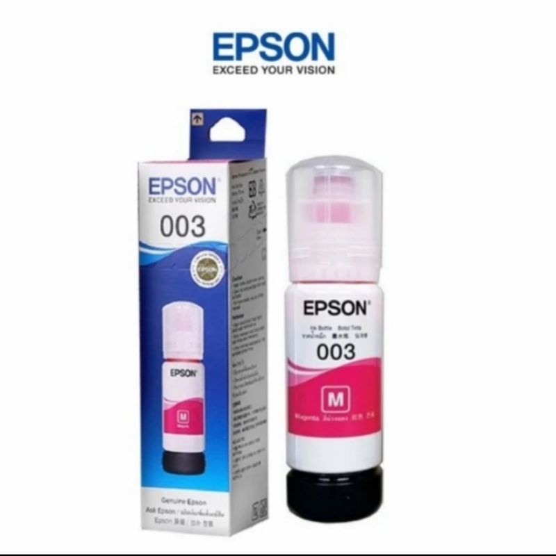 Tinta Epson 003 0RIGINAL L1110,L3110,L3116,L3150,L3156,L5190