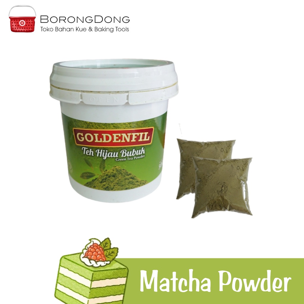 

Goldenfil Matcha Powder / Bubuk Greentea 25g