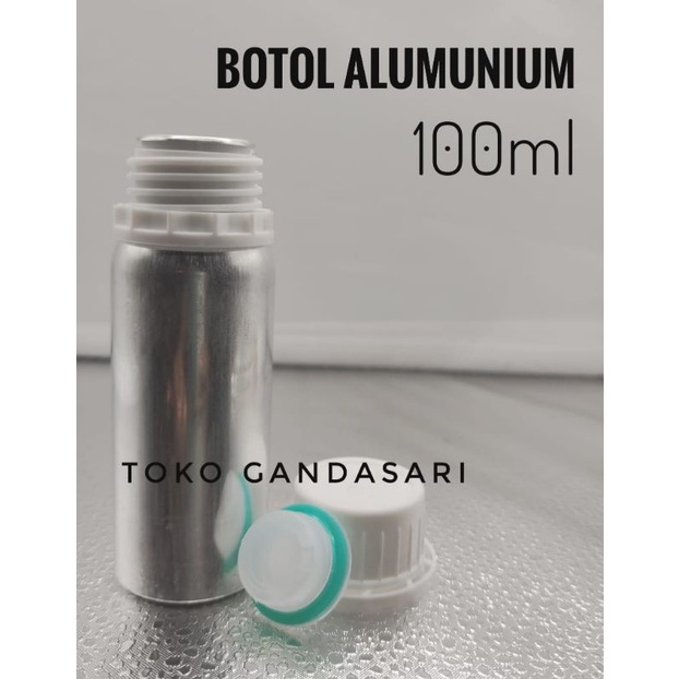 Kaleng Aluminium 100 ml Botol Bibit Aluminium Kaleng Bibit Parfum