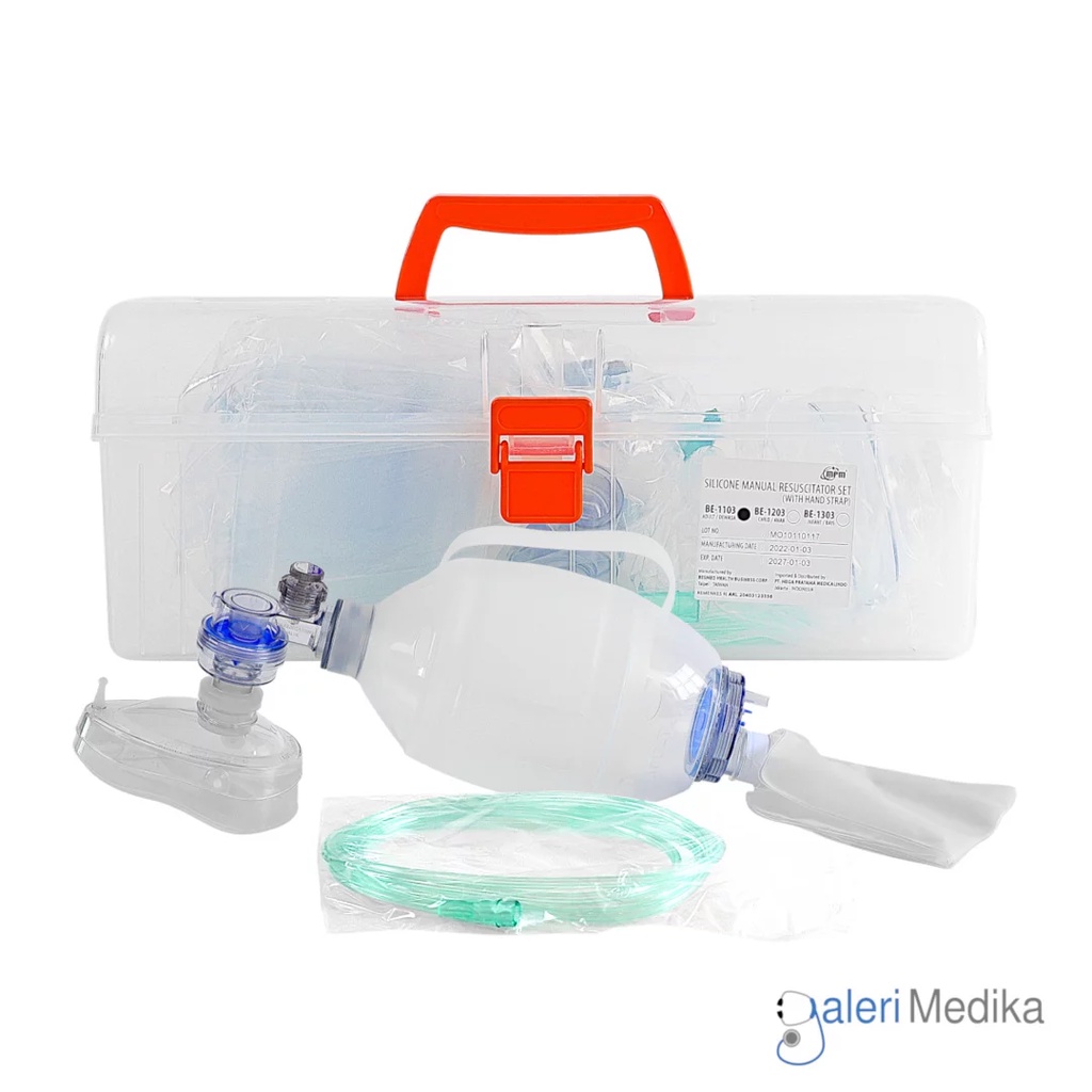 MPM Ambubag Silicone Resuscitator / Ambu Bag MPM