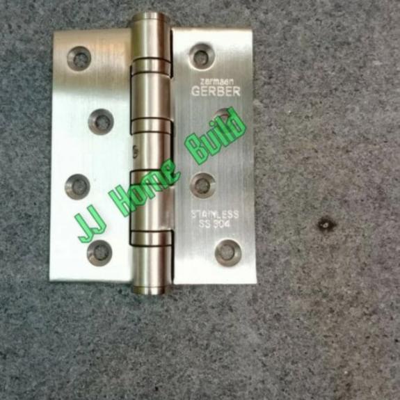 Engsel GERBER 4" Stainless SUS 304 / Engsel Pintu 4" GERBER SUS 304