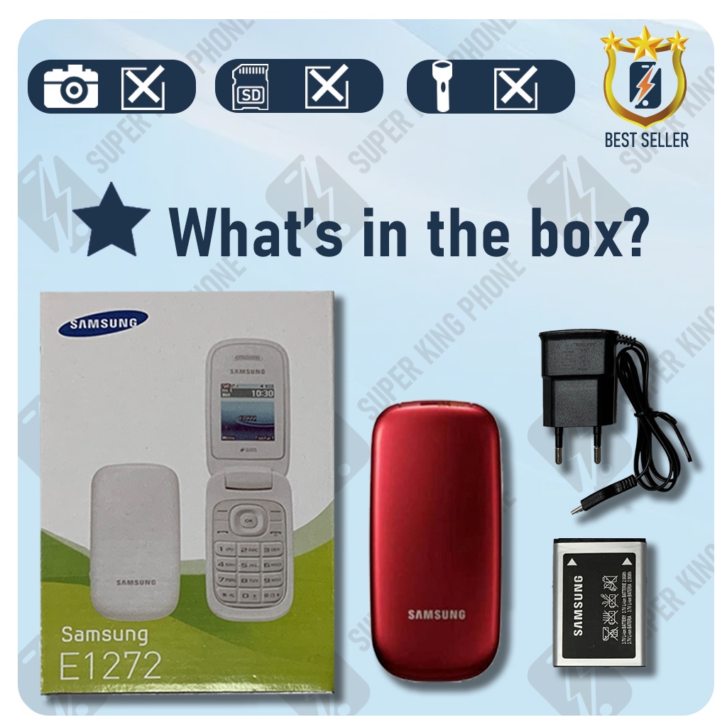 Super King Samsung Lipat Caramel GT E1272 Dual SIM Grosir