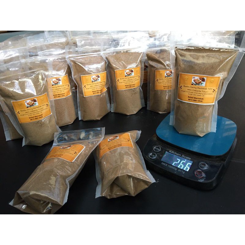 

Bumbu Daging Kering Martabak MKL asli Jakarta Timur Seperempat/ 250gr/bumbu daging martabak/bumbu martabak