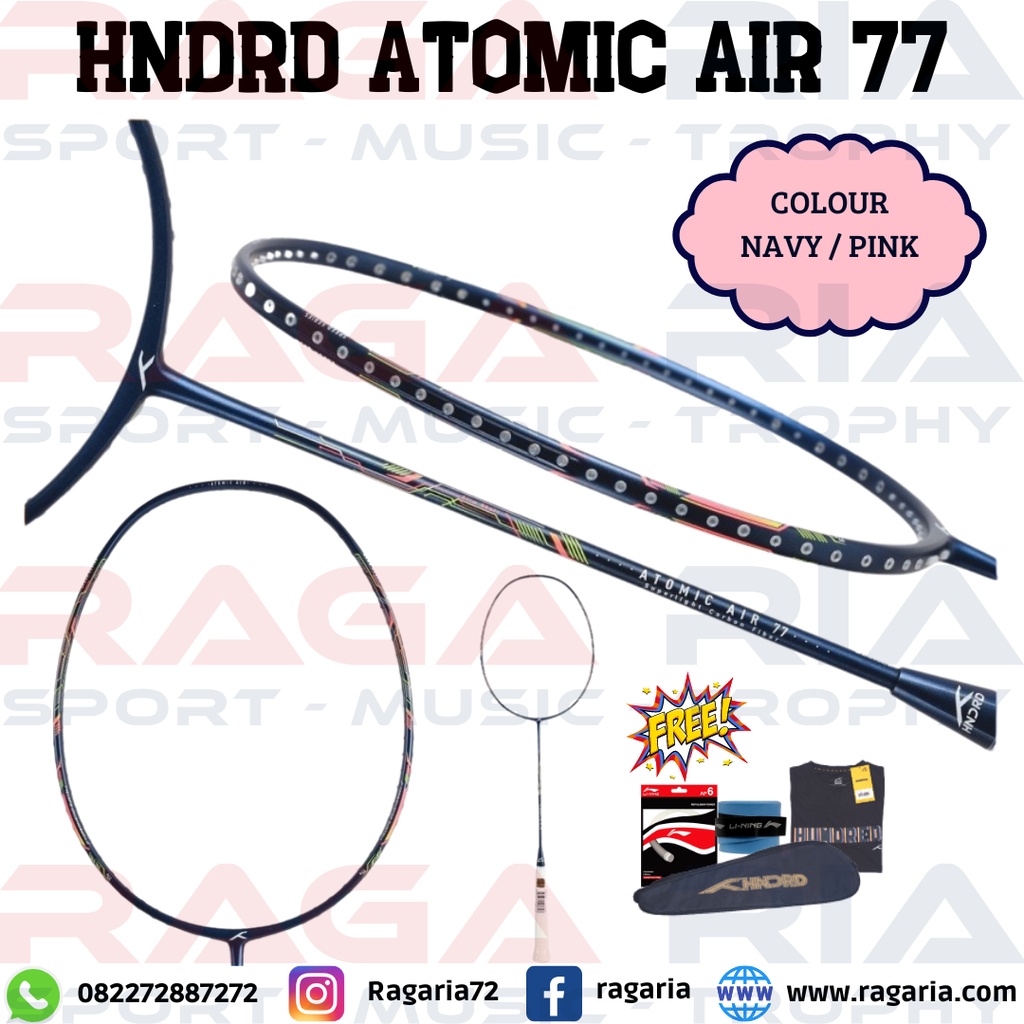 Raket Badminton HUNDRED HNDRD Atomic Air 77