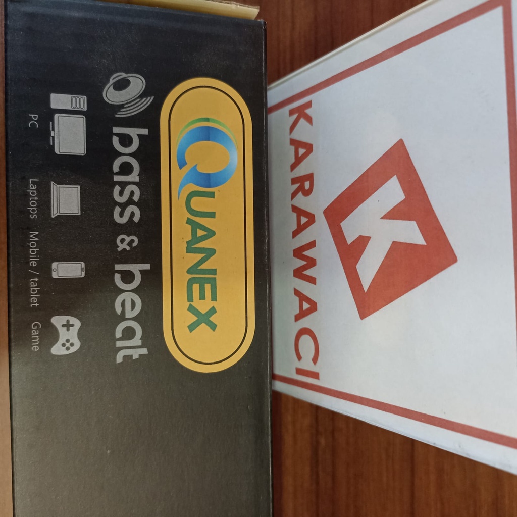 SOUNDBAR QUANEX USB PORT SUARA KENCANG COCOK UNTUK NGEGAME/MUSIKAN