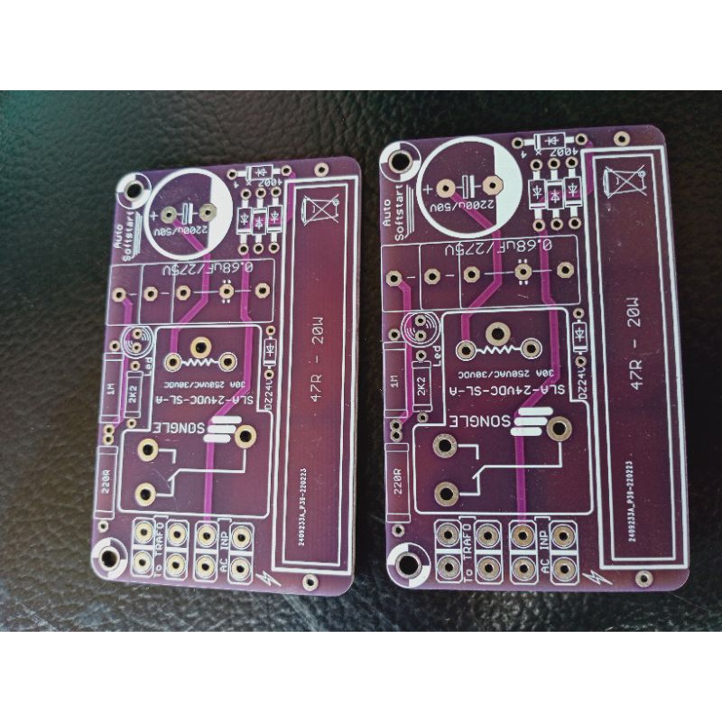 PCB SOFSTAR DOBEL LAYER DUAL LAYER ANTI JEGLEK PLN UNTUK POWER AMPLIFIER