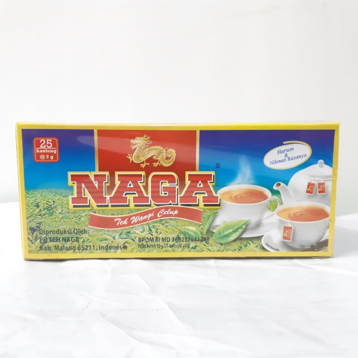 

TEH NAGA CELUP 25 KANTONG