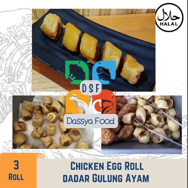 

Chicken Egg Roll 3Pcs