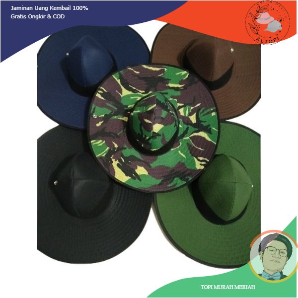 Topi Petani/Topi mexico/Besar&amp;Kecil/Topi perkebunan/Topi Daun Besar/Topi Daun Kecil