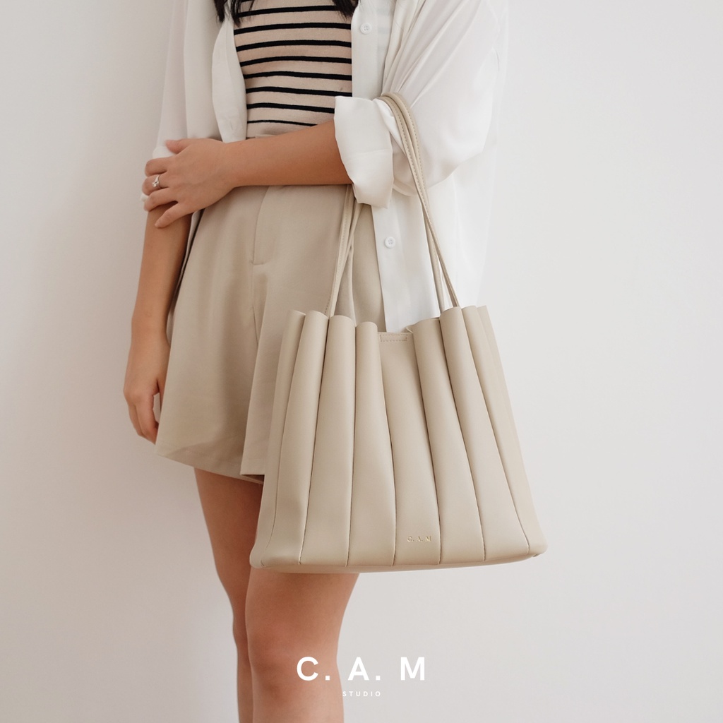 C. A. M studio - Jane Bag in Oat ( Tas Wanita )