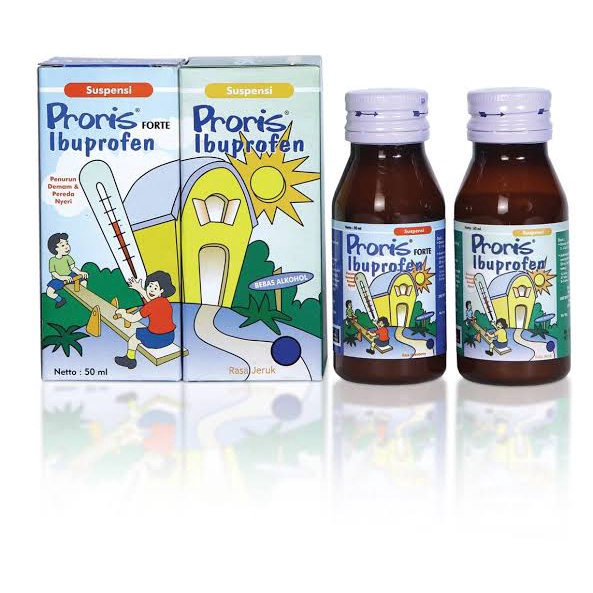 Proris Syrup 60ml [Syrup Turun Panas Demam Anak]