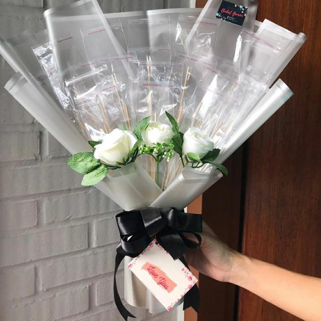 kerangka buket uang, buket uang, buket money, bouquet uang, buket - 20 Lembar