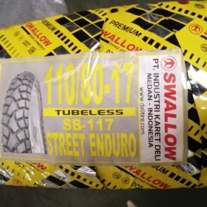 ban luar 110/80 17 dan 130/80 17 sb117 swallow