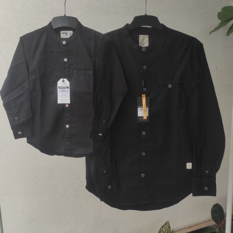 BAJU KEMEJA KOKO KEMKO COUPLE PASANGAN AYAH ANAK LENGAN PANJANG FULL KANCING ORIGINAL TERBARU SAJUAK