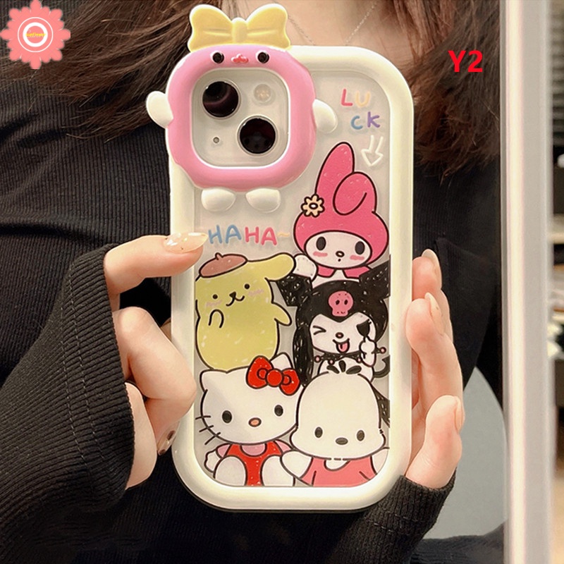 Soft Case Motif Kartun Monster 3D Untuk Realme C21Y C31 C25Y C11 C30 C25 C35 C15 C25s C21 C2 C1 C3 C17 Realme 5 6i 9i 7i 5s