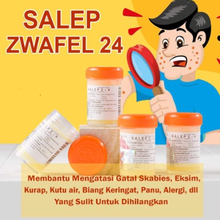 Salep Gatal Zwafel 24 Original
