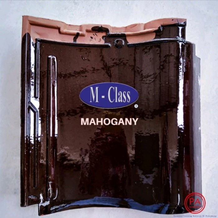 genteng keramik m class mahogany
