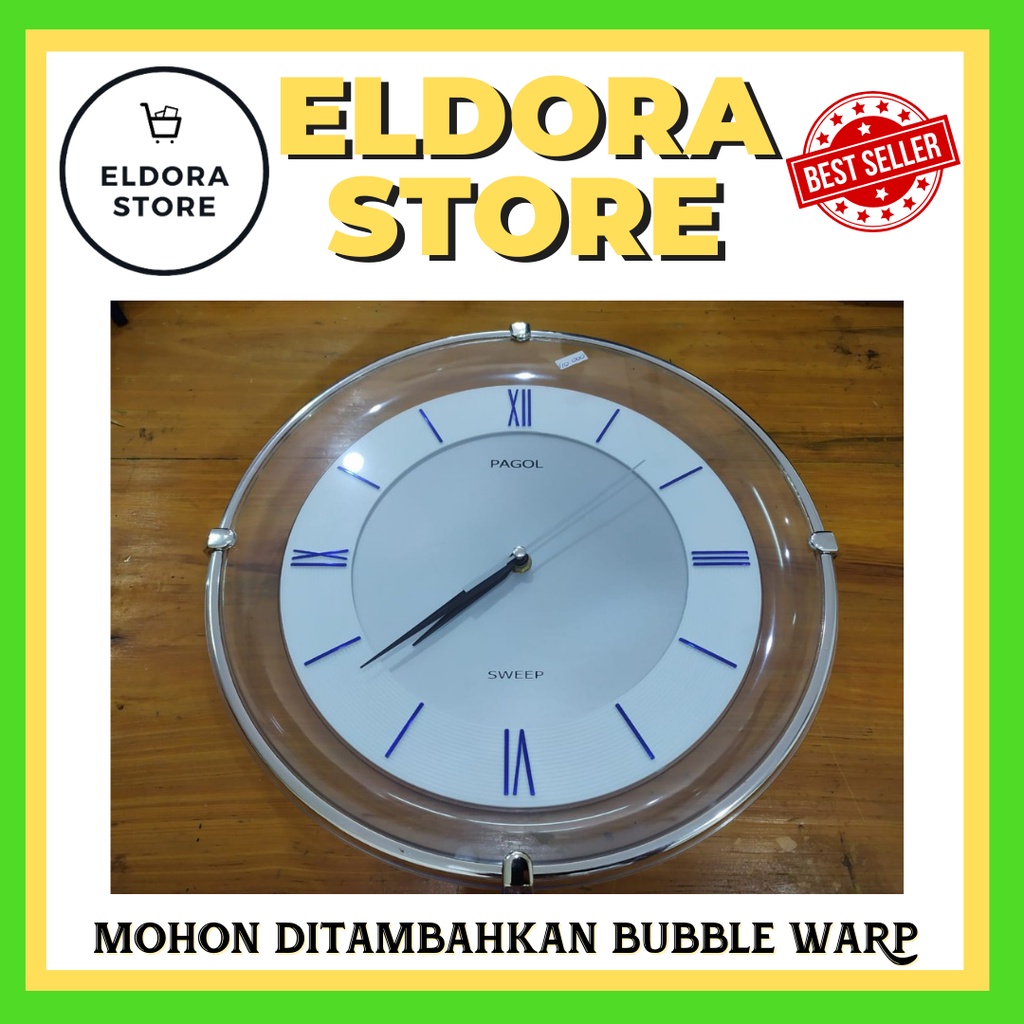 JAM DINDING PAGOL PGWS 331T SILVER | JAM DINDING | JAM DINDING MURAH | JAM PAGOL