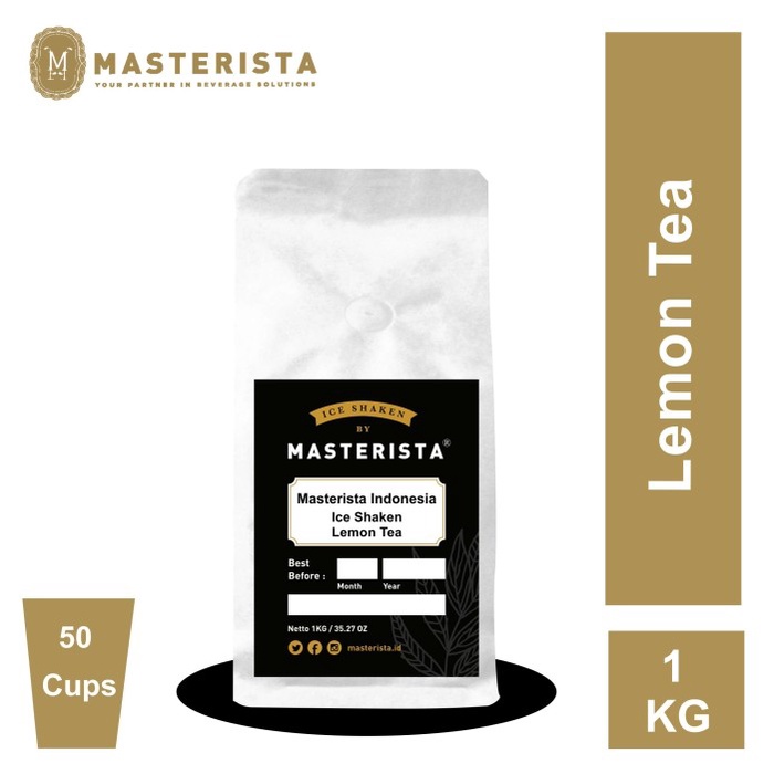 

LEMON TEA - POWDER MINUMAN MASTERISTA 1000 GRAM